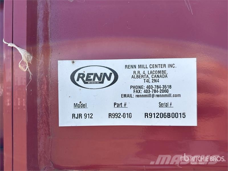 Renn 912 12 Wheel Hay Rake مكابس وميبسات التبن