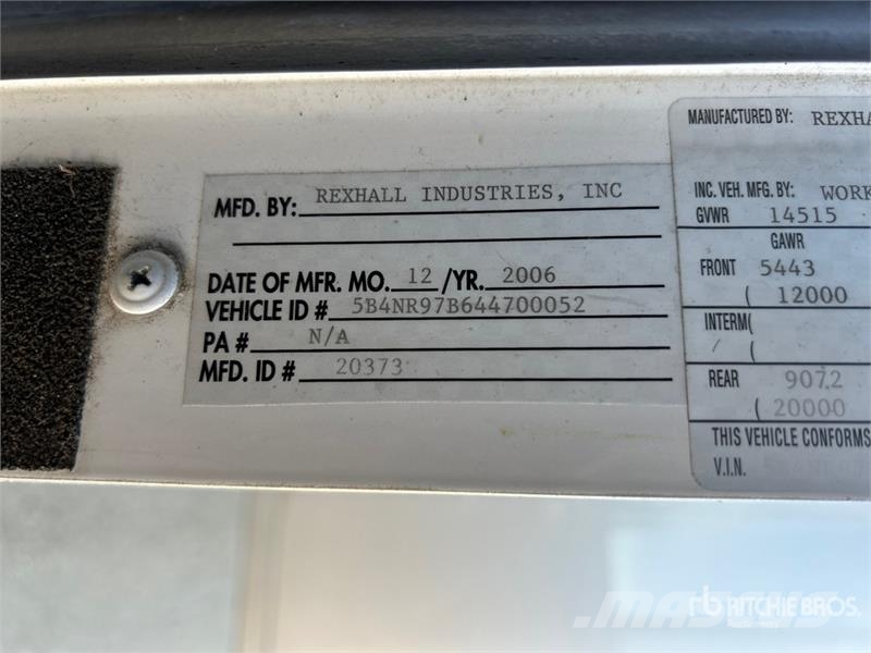 Rexhall RoseAir Motor Home Mobil home / Caravane