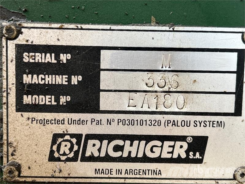 Richiger EA180 10 ft Grain Extractor Viljanpuhdistuslaitteet