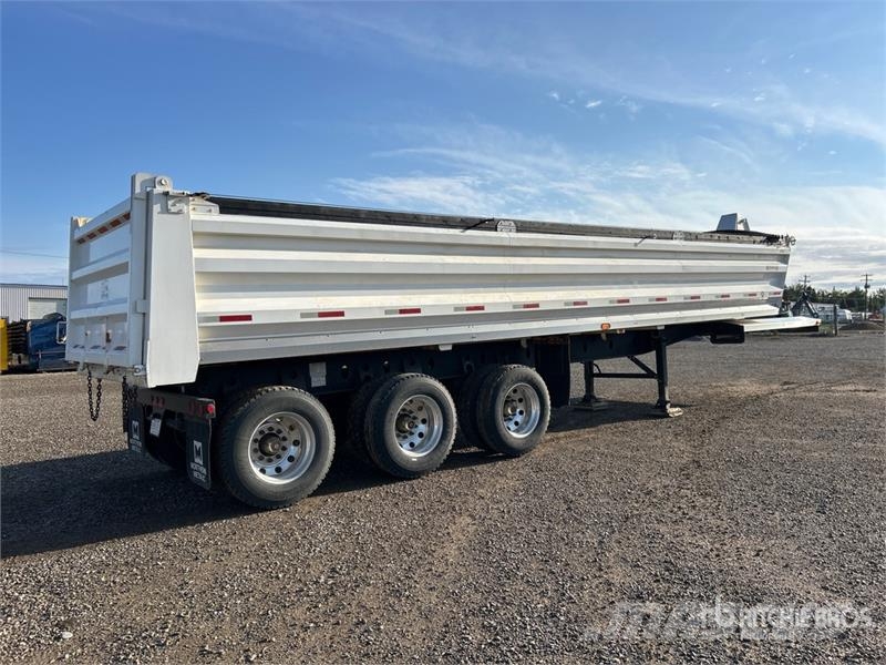  Ridgemar 35 ft Tri/A End Dump Trailer Bañera