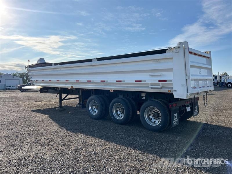  Ridgemar 35 ft Tri/A End Dump Trailer Bañera
