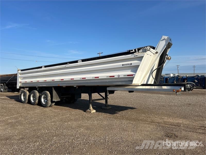  Ridgemar 35 ft Tri/A End Dump Trailer Bañera