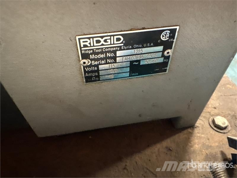  Ridgid 1215 Pipe Threader Oprema za cevovod