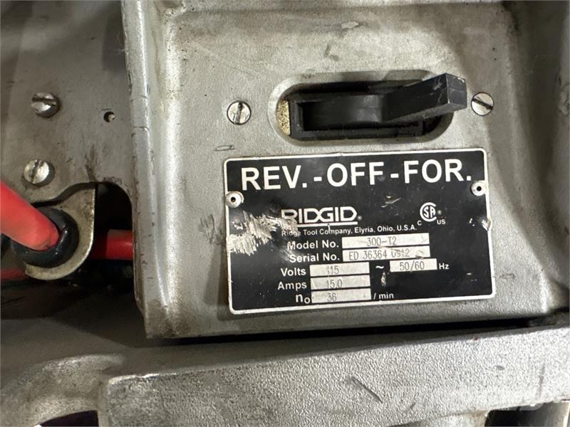  Ridgid 300-T2 Pipeline equipment