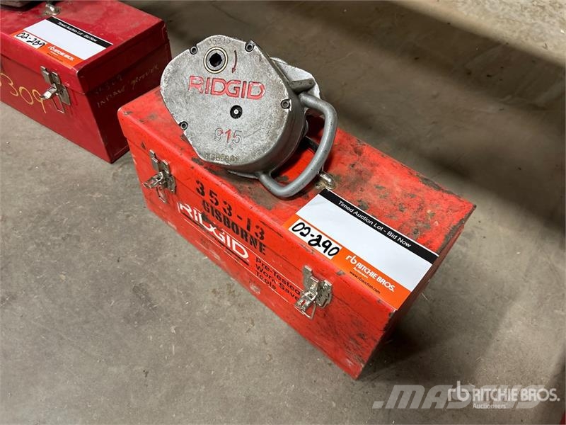  Ridgid 915 Roll Groover Andre komponenter