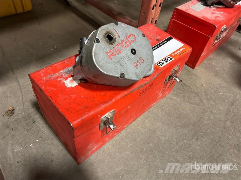 Ridgid 915 Roll Groover Andre komponenter