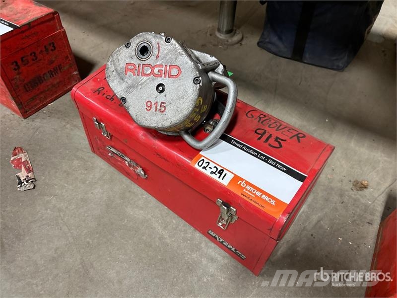 Ridgid 915 Roll Groover Andre komponenter
