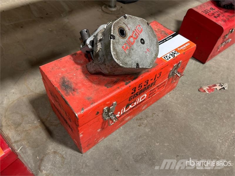  Ridgid 915 Roll Groover Andre komponenter