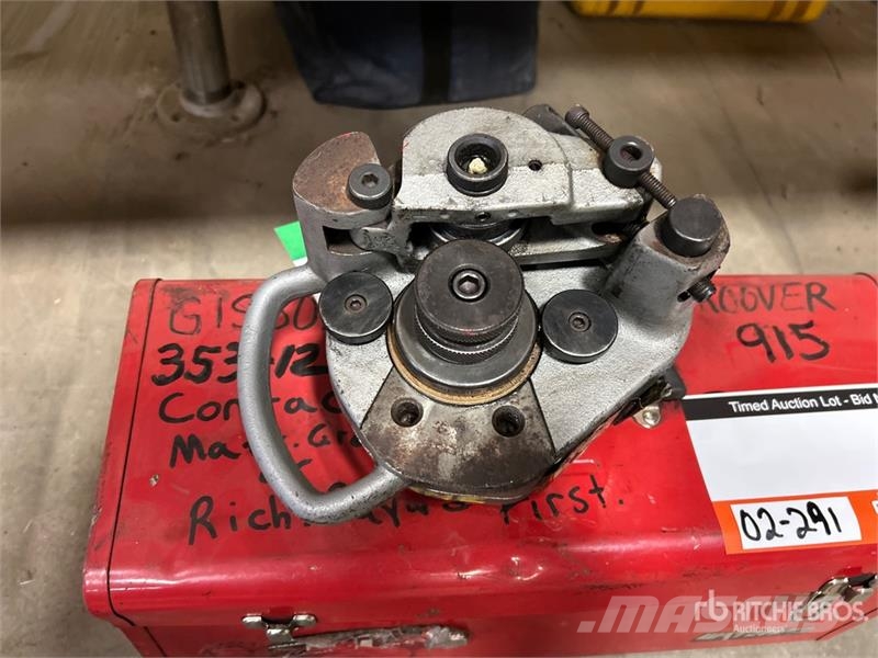 Ridgid 915 Roll Groover Andre komponenter