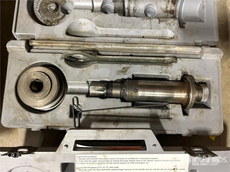  Ridgid of (2) Ridgid Drive & Groove Sets Otros componentes