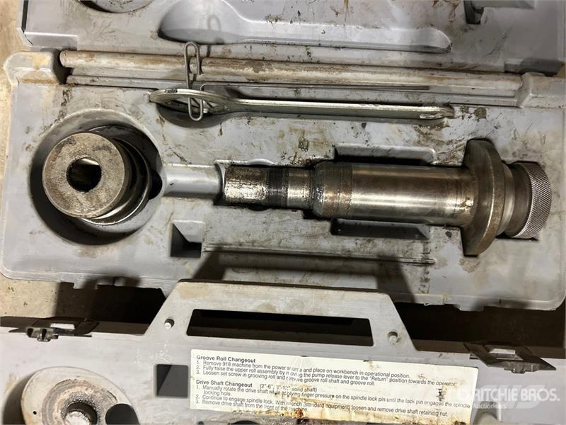 Ridgid of (2) Ridgid Drive & Groove Sets Andre komponenter