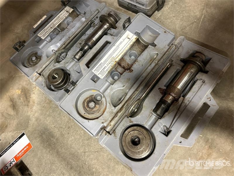 Ridgid of (2) Ridgid Drive & Groove Sets Andre komponenter