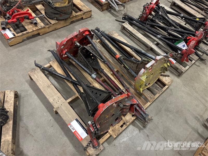 Ridgid of (3) Ridgid Tristands Pipeline Ausrüstung
