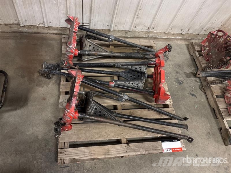  Ridgid of (3) Ridgid Tristands Pipeline Ausrüstung