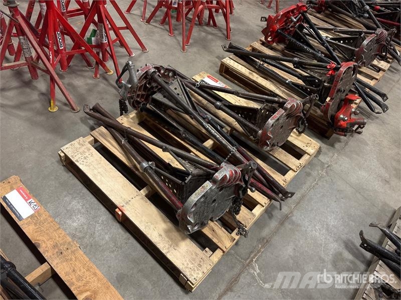 Ridgid of (3) Ridgid Tristands Pipeline Ausrüstung