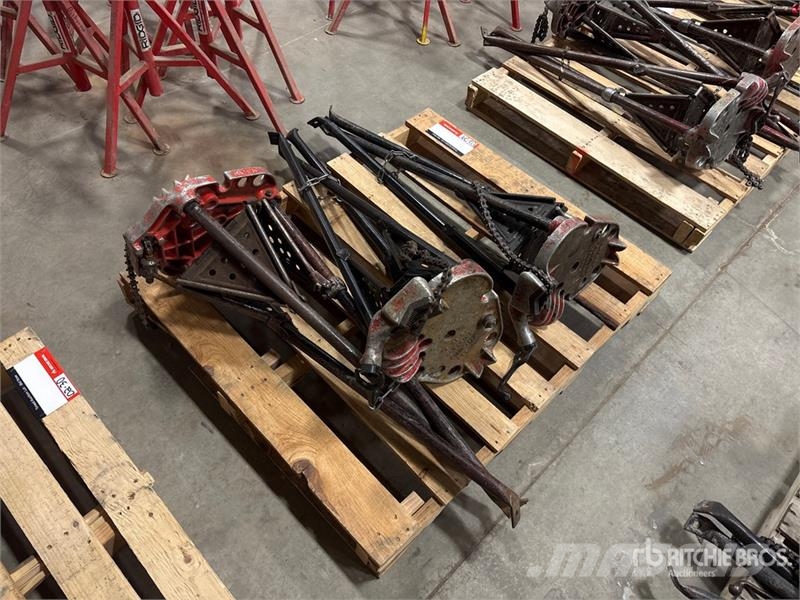  Ridgid of (3) Ridgid Tristands Oprema za cevovod