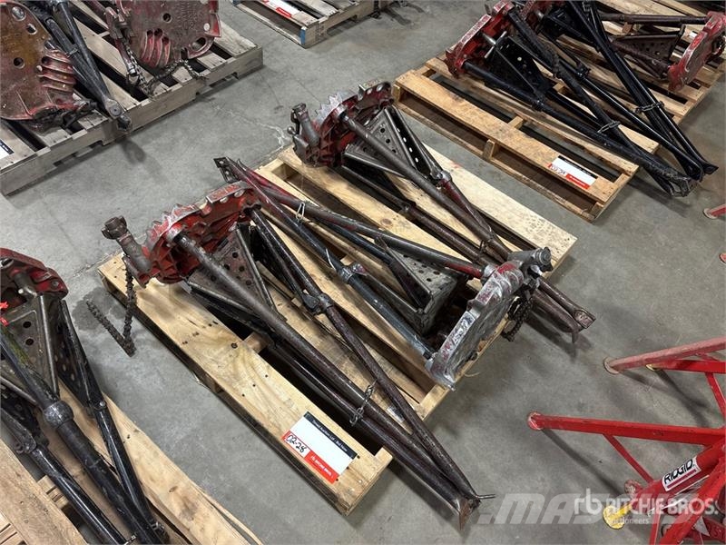 Ridgid of (3) Ridgid Tristands Pipeline Ausrüstung