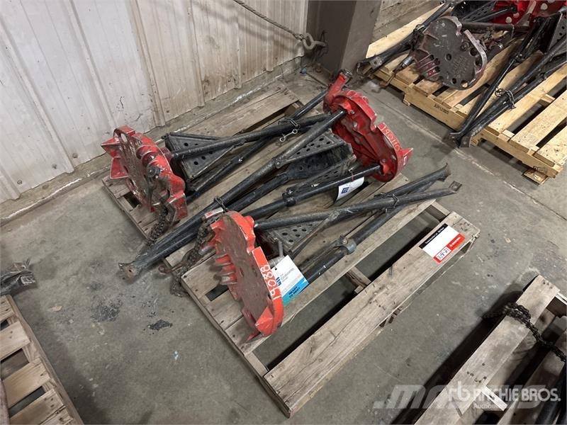  Ridgid of (3) Ridgid Tristands Pipeline Ausrüstung