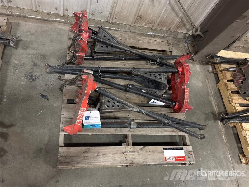  Ridgid of (3) Ridgid Tristands Pipeline Ausrüstung