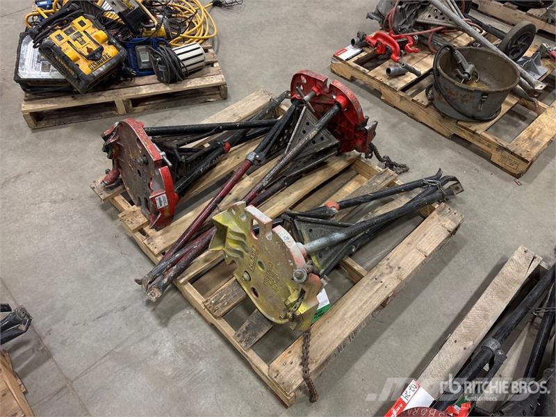 Ridgid of (3) Ridgid Tristands Pipeline Ausrüstung