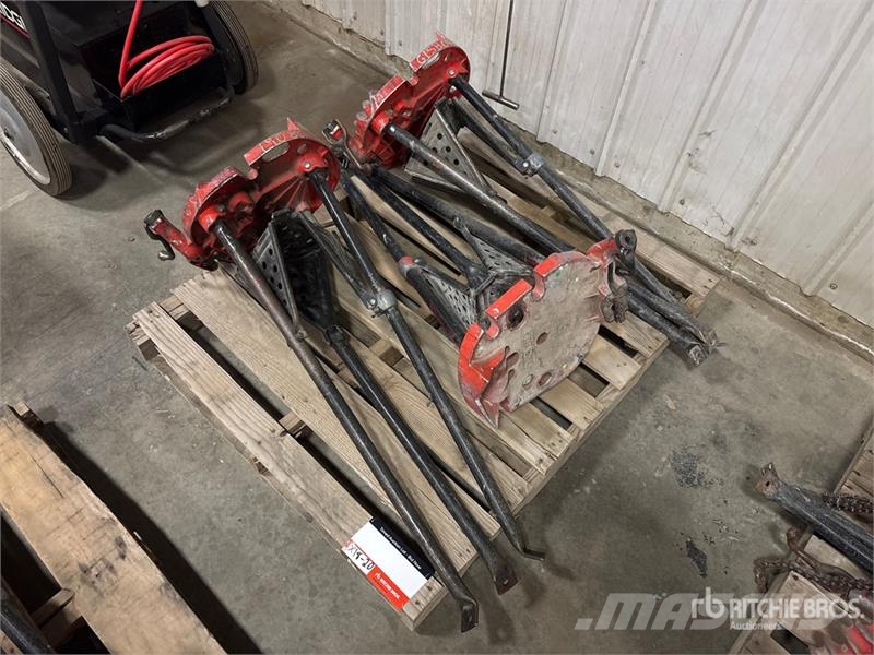  Ridgid of (3) Ridgid Tristands Pipeline Ausrüstung