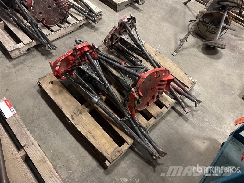 Ridgid of (3) Ridgid Tristands Oprema za cevovod