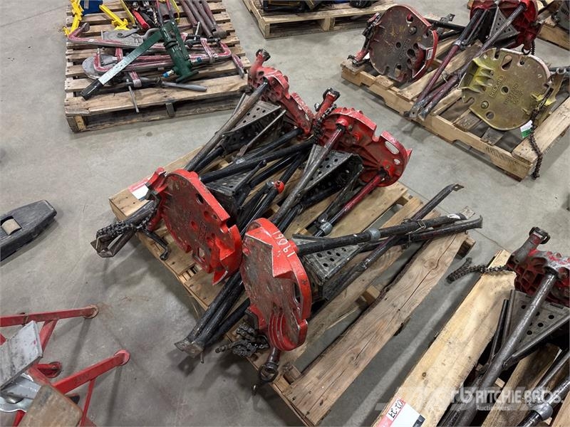  Ridgid of (4) Ridgid Tristands Pipeline Ausrüstung