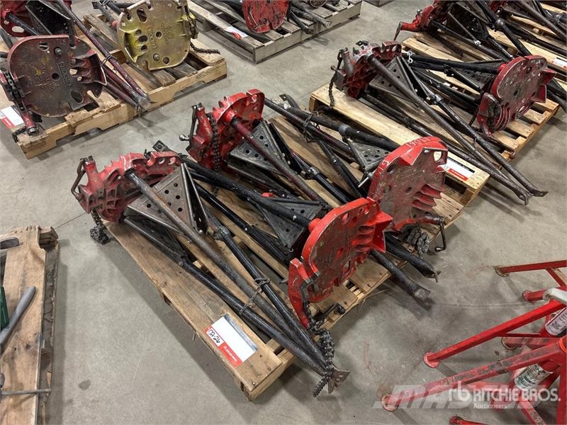  Ridgid of (4) Ridgid Tristands Pipeline Ausrüstung