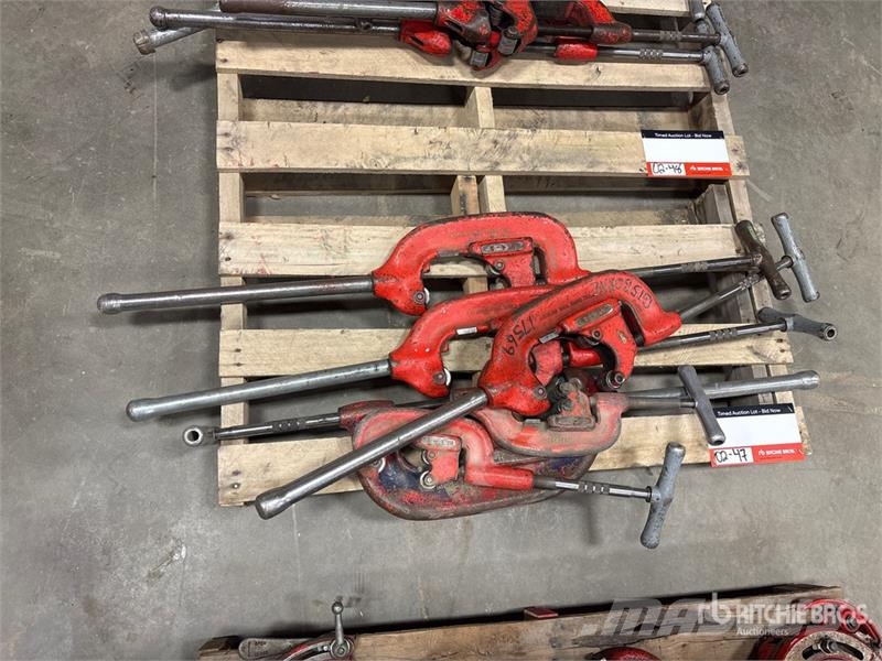 Ridgid of (6) Ridgid Miscellaneous Pipe Cutters Drugi deli