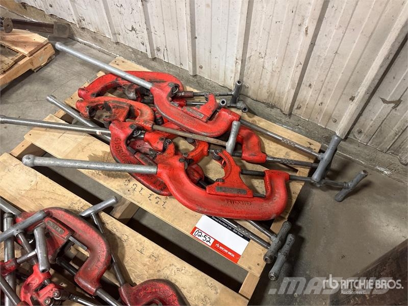 Ridgid of (8) Ridgid Miscellaneous Pipe Cutters مكونات أخرى
