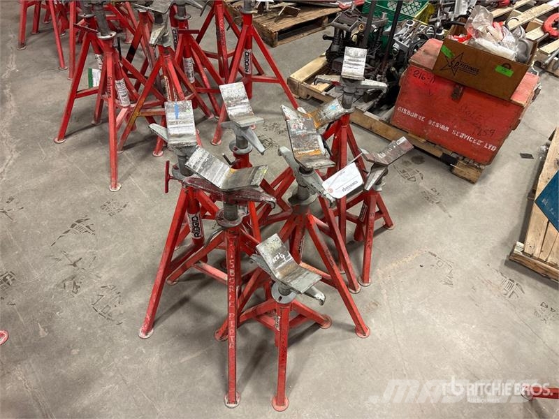  Ridgid of (8) Ridgid Pipe Stand Pipeline Ausrüstung