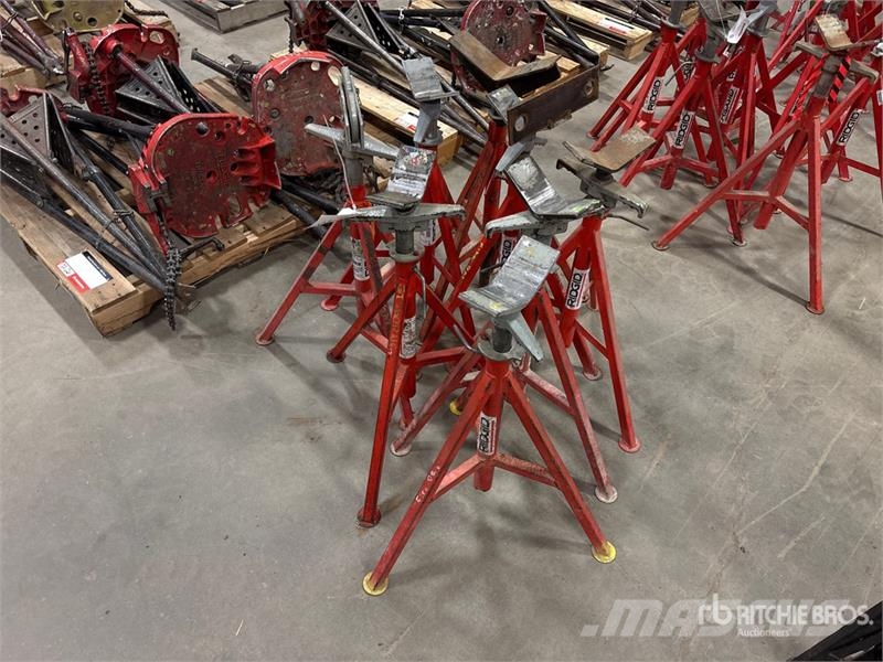  Ridgid of (8) Ridgid Pipe Stand Pipeline Ausrüstung