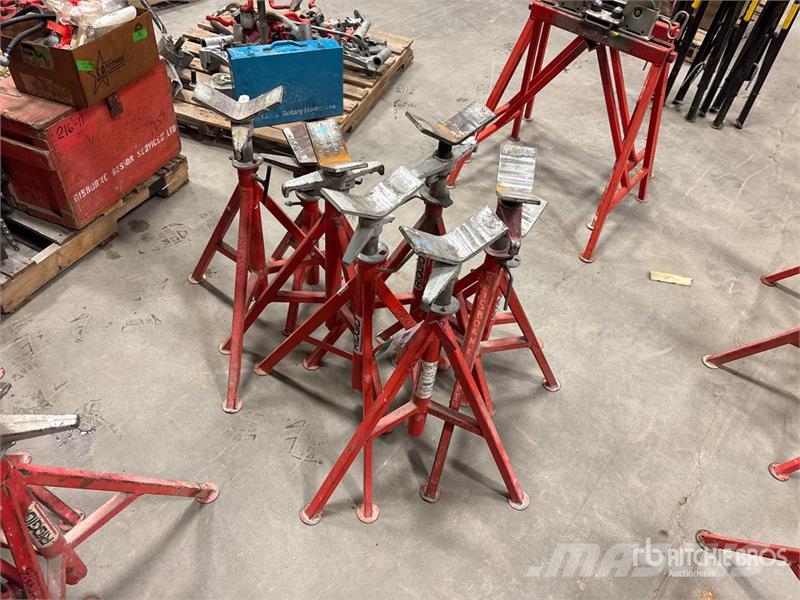  Ridgid of (8) Ridgid Pipe Stand Pipeline Ausrüstung