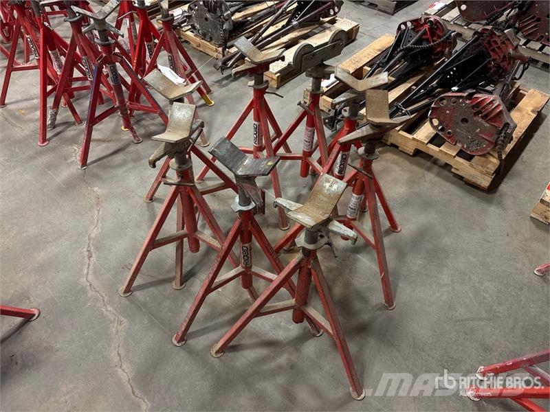  Ridgid of (8) Ridgid Pipe Stand Oprema za cevovod