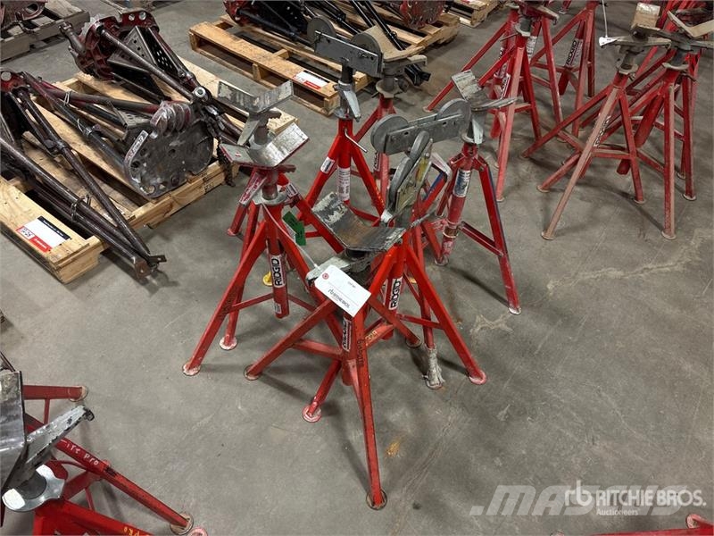  Ridgid of (8) Ridgid Pipe Stand Pipeline Ausrüstung