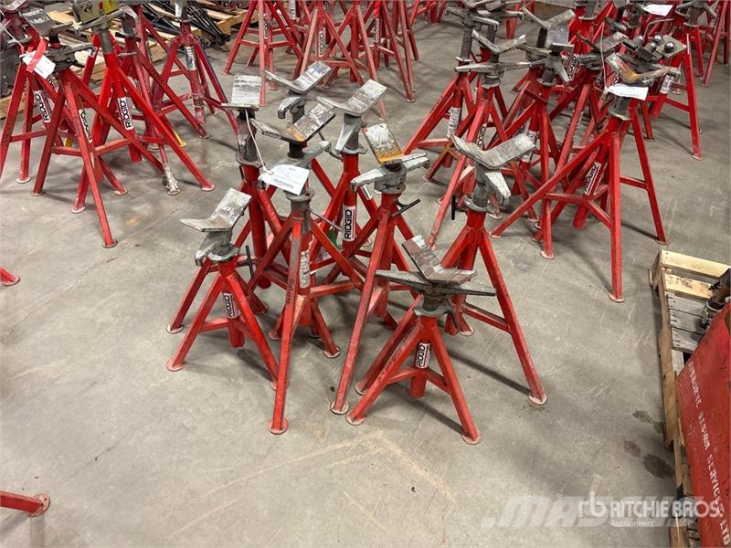  Ridgid of (8) Ridgid Pipe Stand Pipeline Ausrüstung