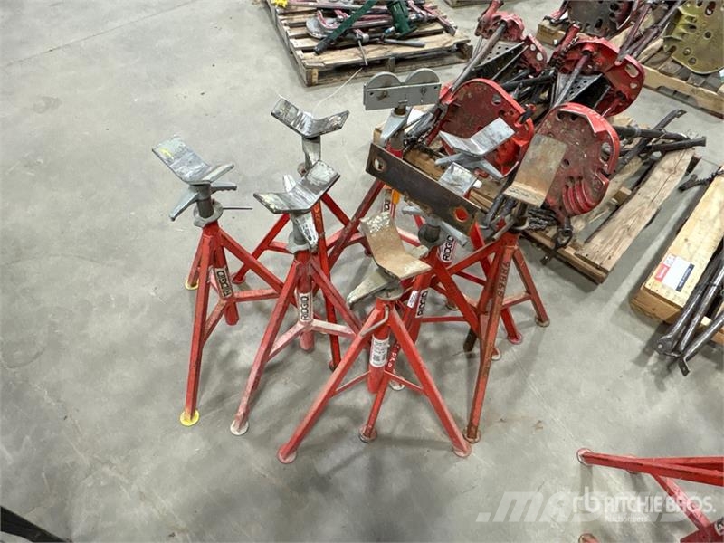 Ridgid of (8) Ridgid Pipe Stand Pipeline Ausrüstung