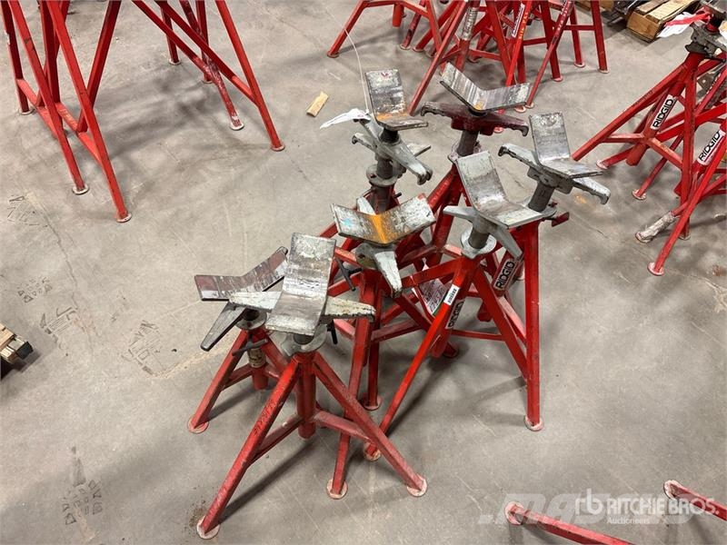  Ridgid of (8) Ridgid Pipe Stand Pipeline Ausrüstung