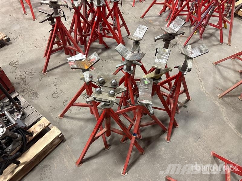 Ridgid of (8) Ridgid Pipe Stand Oprema za cevovod
