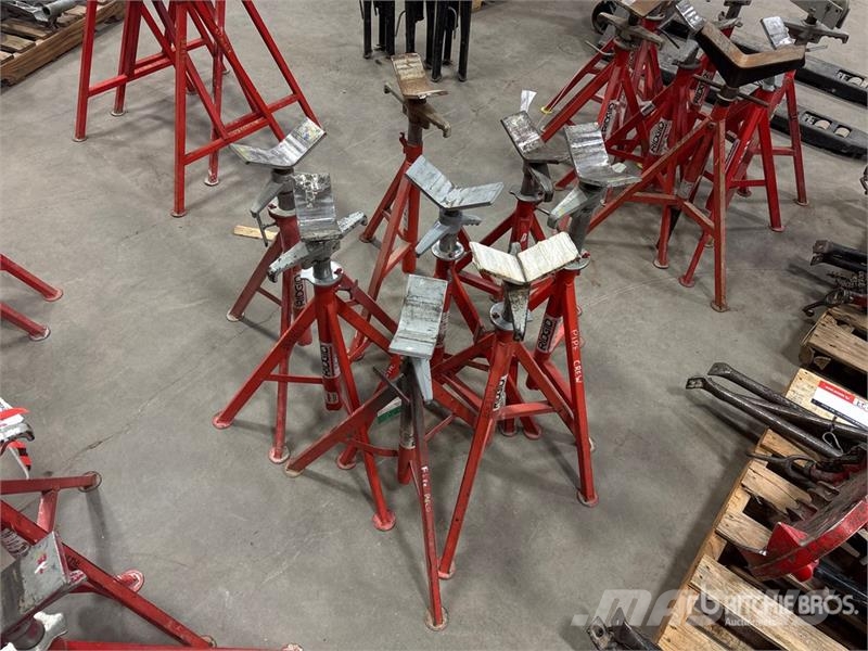  Ridgid of (8) Ridgid Pipe Stand Pipeline Ausrüstung
