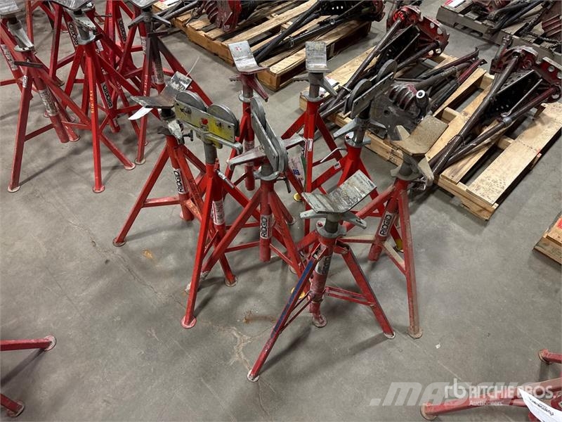 Ridgid of (8) Ridgid Pipe Stand Pipeline Ausrüstung