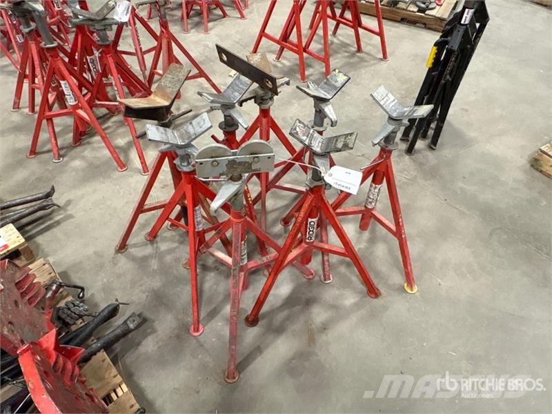  Ridgid of (8) Ridgid Pipe Stand Pipeline Ausrüstung