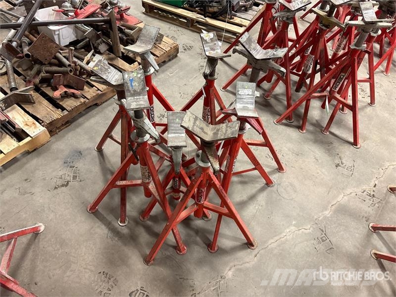  Ridgid of (8) Ridgid Pipe Stand Oprema za cevovod