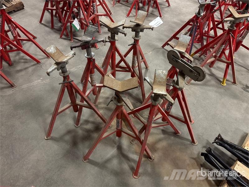  Ridgid of (8) Ridgid Pipe Stand Oprema za cevovod
