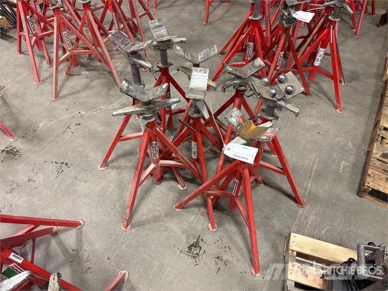 Ridgid of (8) Ridgid Pipe Stand Oprema za cevovod