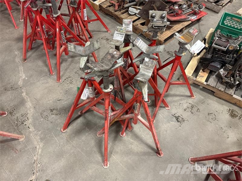 Ridgid of (8) Ridgid Pipe Stand Oprema za cevovod