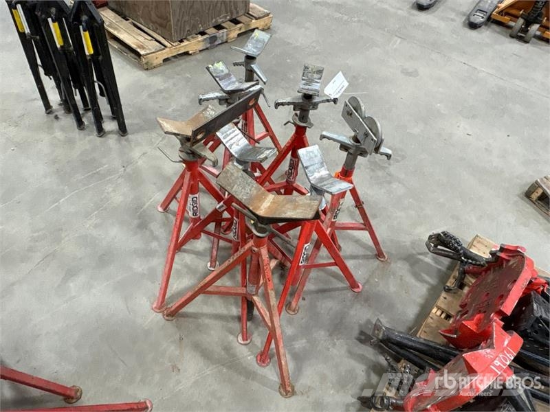  Ridgid of (8) Ridgid Pipe Stand Pipeline Ausrüstung
