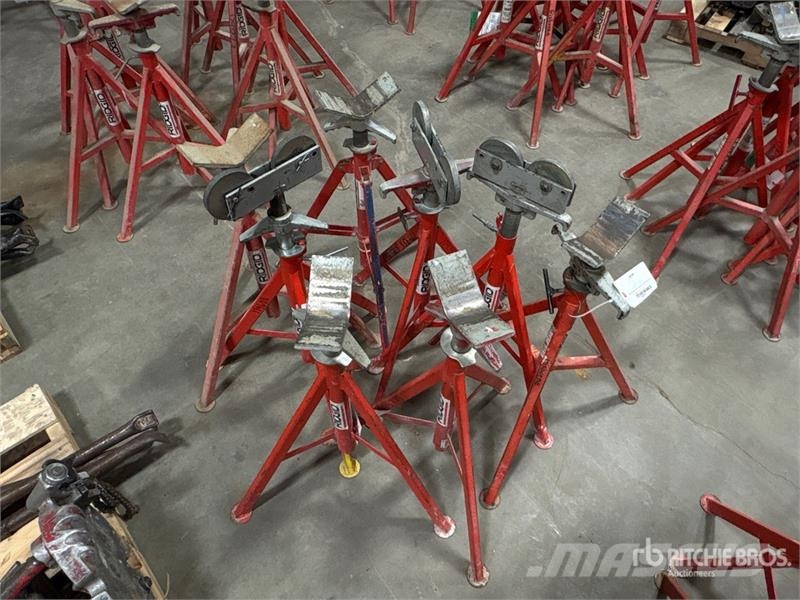  Ridgid of (8) Ridgid Pipe Stand Pipeline Ausrüstung