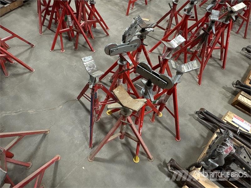  Ridgid of (8) Ridgid Pipe Stand Pipeline Ausrüstung