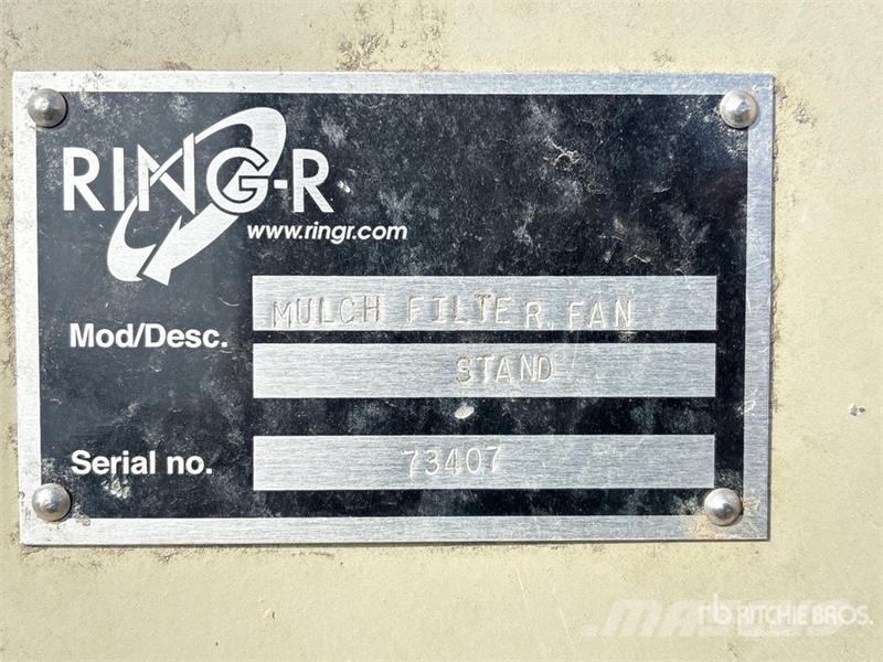  RING-R Mulch Filter Fan Electric Motor Moteur Industriel